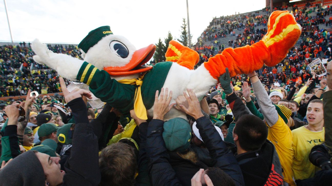 Ducks fans unhappy with University of Oregon's move to the Big Ten - Axios  Portland