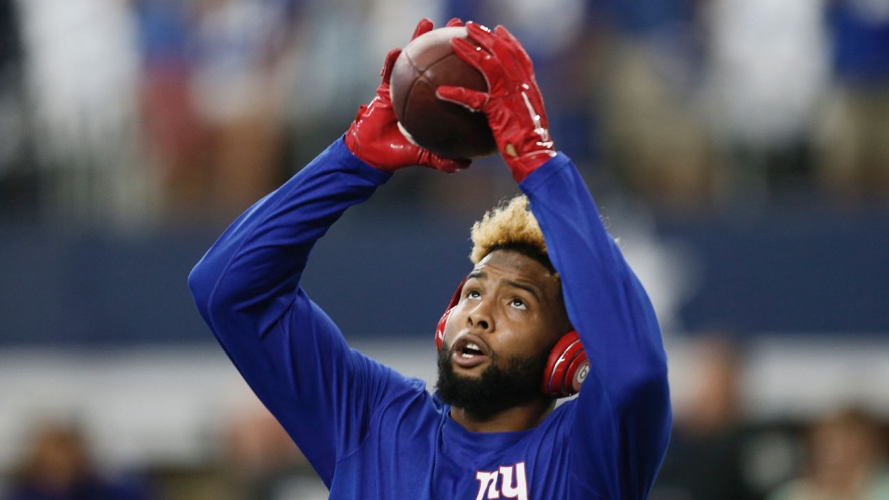 The Atlanta Falcons should target Odell Beckham Jr. this off-season