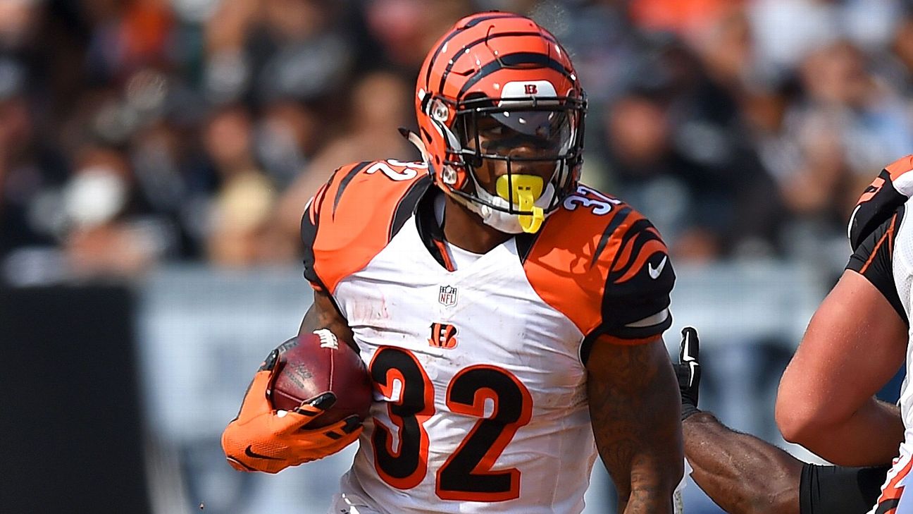 Jeremy Hill and Bengals run past Broncos - ESPN - Stats & Info- ESPN