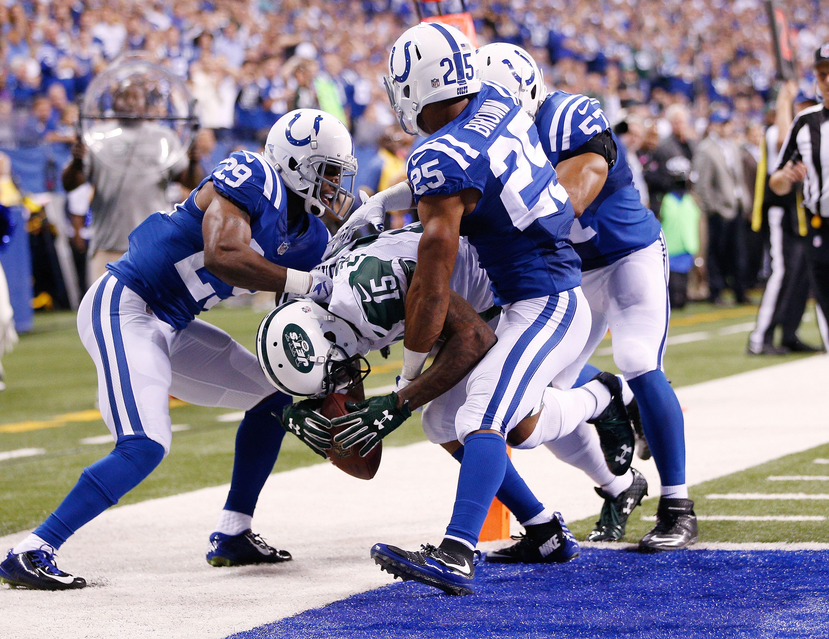 Brandon Marshall - Photos: Jets Vs. Colts - ESPN