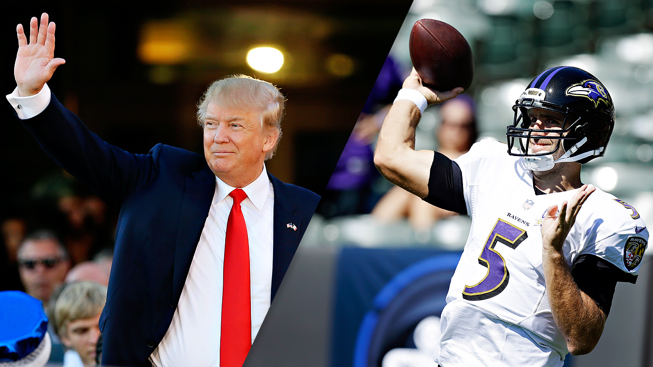 Donald Trump: Joe Flacco is an elite quarterback