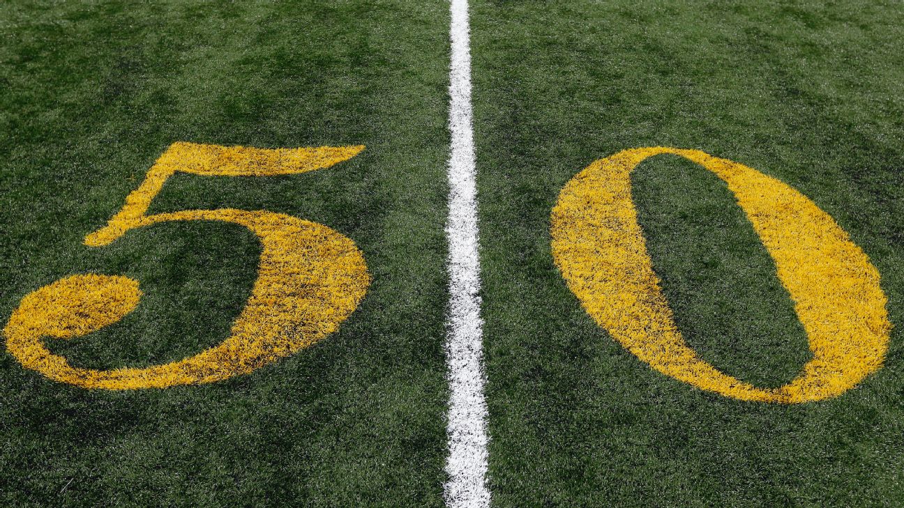 Raiders refuse to paint 50-yard line marker gold at O.co Coliseum