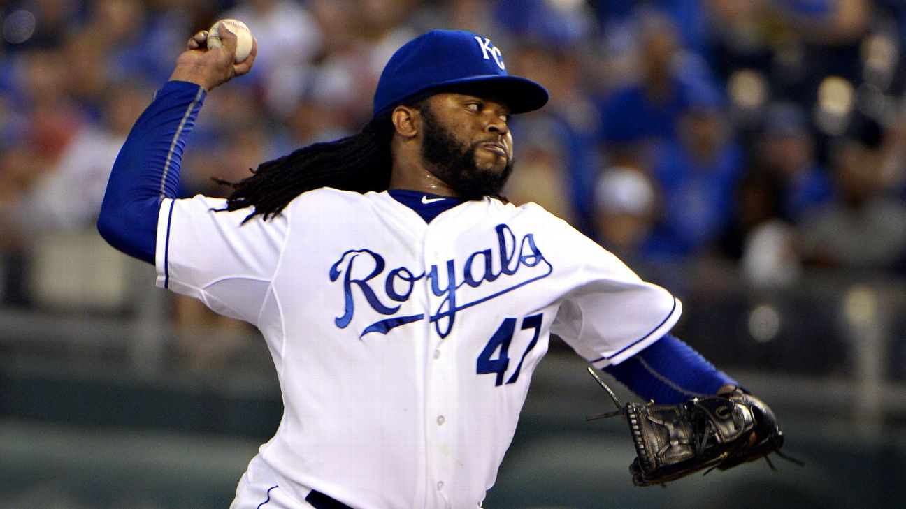 Johnny Cueto will return to KC for first time since 2015