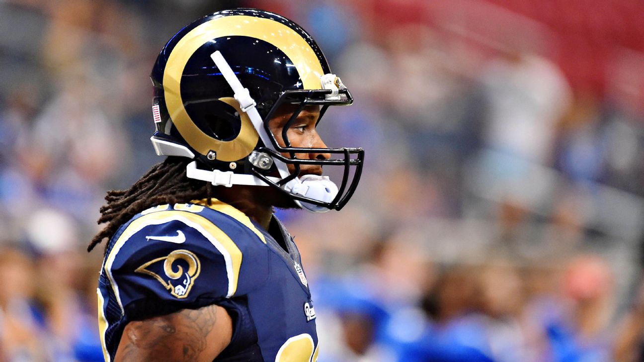 Rams use Todd Gurley sparingly against Panthers in Week 1