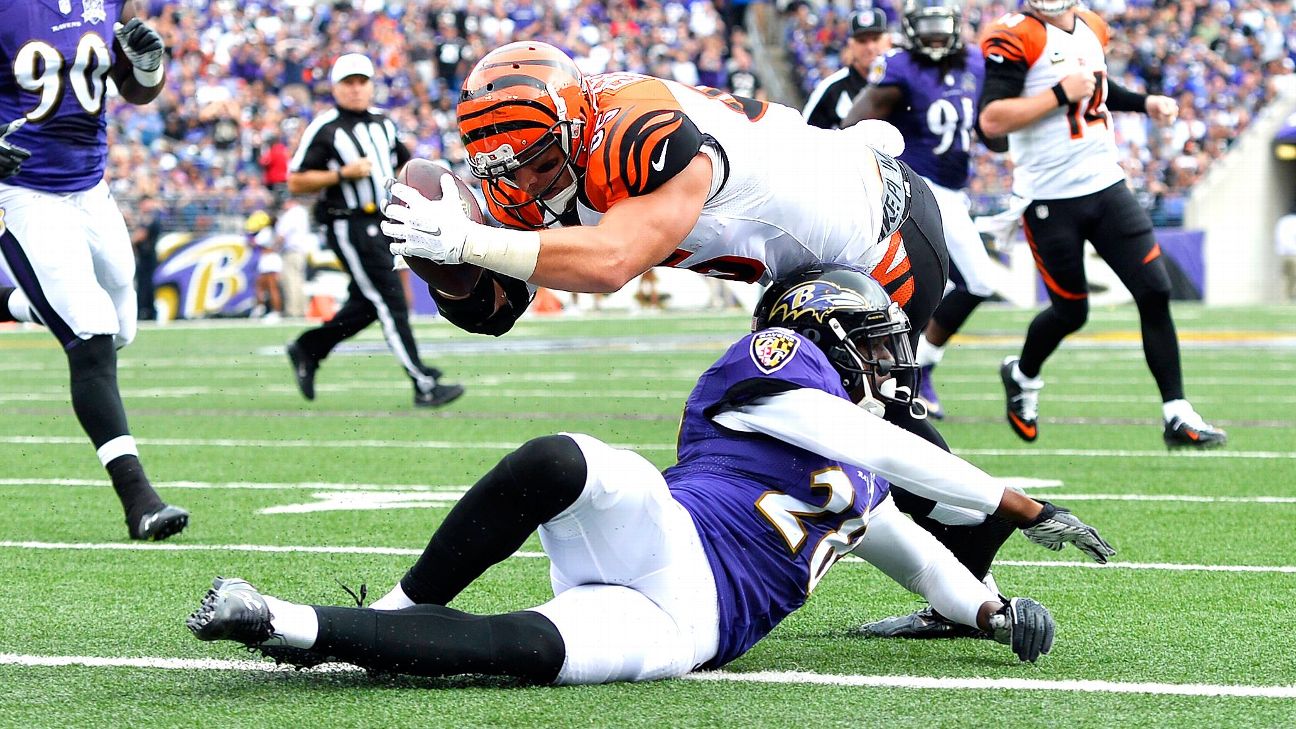 Cincinnati Bengals missing Tyler Eifert with red zone efficiency - ESPN -  Cincinnati Bengals Blog- ESPN