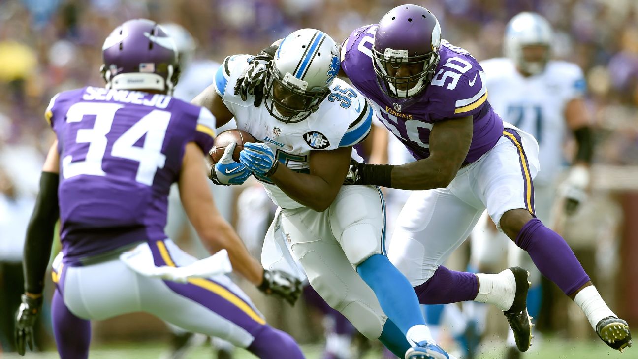 Detroit Lions RB Joique Bell at Allen Park Middle School