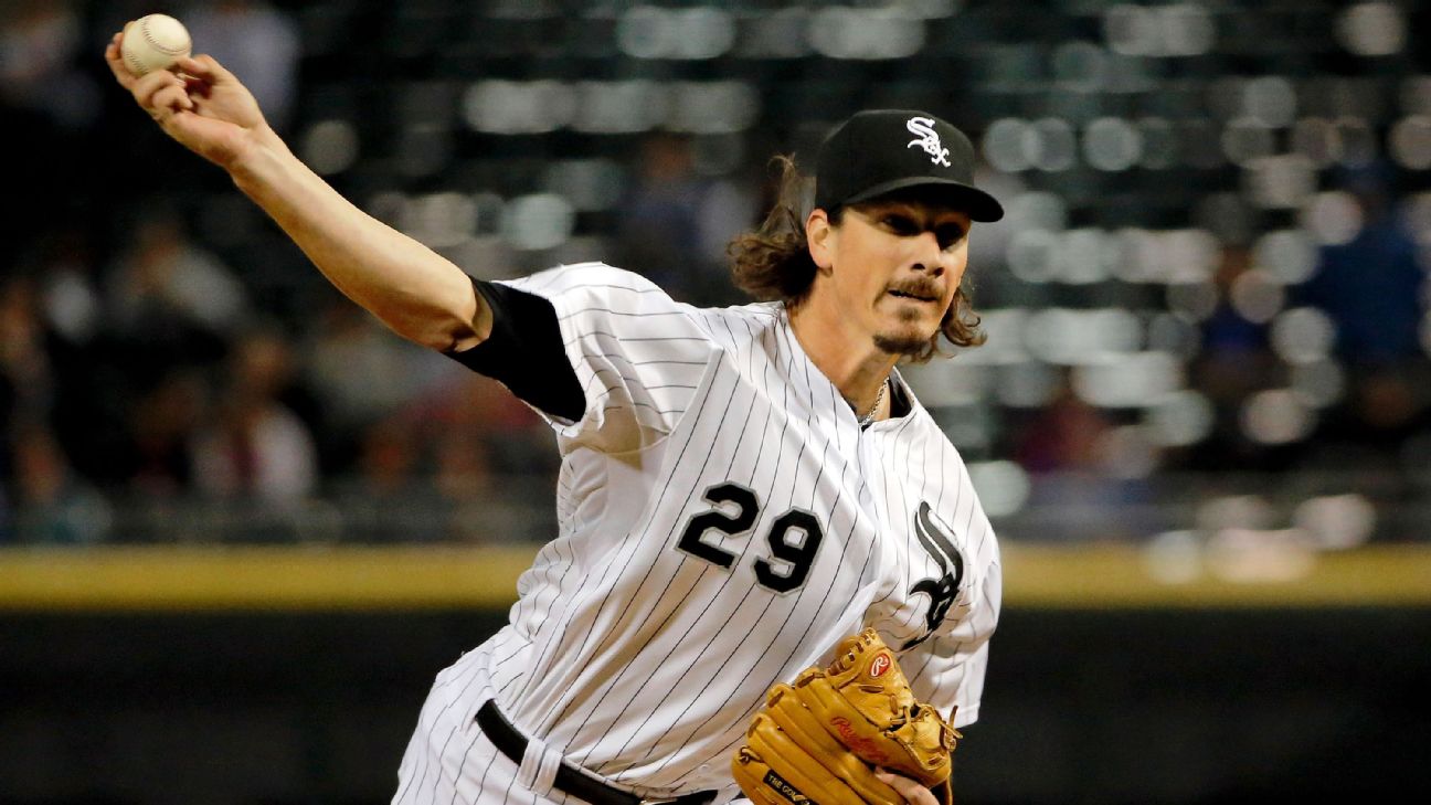 Former White Sox and Cubs starting pitcher Jeff Samardzija - Los Angeles  Times