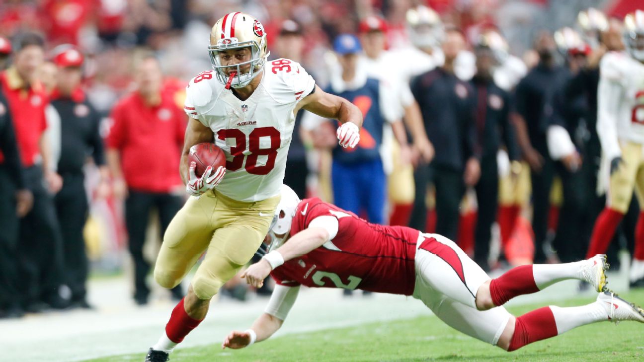 49ers waive Jarryd Hayne, promote Kendall Gaskins - Niners Nation