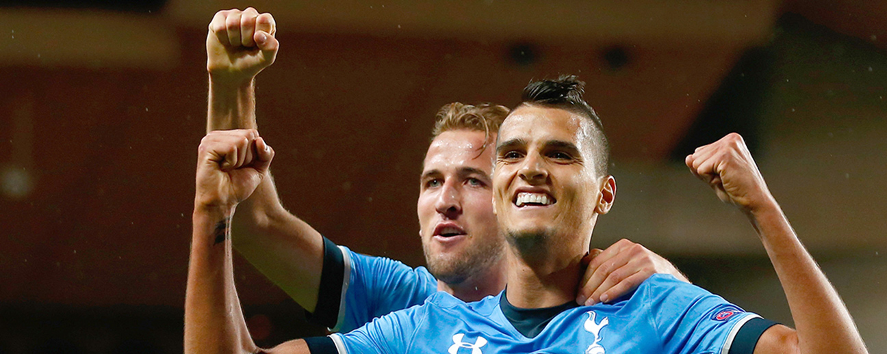 Lamela gives Tottenham 1-0 lead in Monaco - 2015-16 UEFA Europa