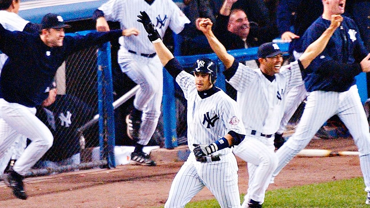 ESPN analyst Aaron Boone interviews for Yankees manager job