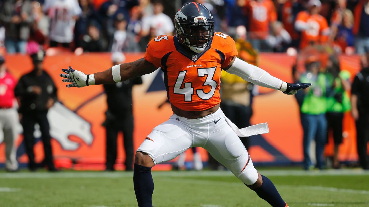 Broncos coach Vance Joseph says he's not aware of any T.J. Ward