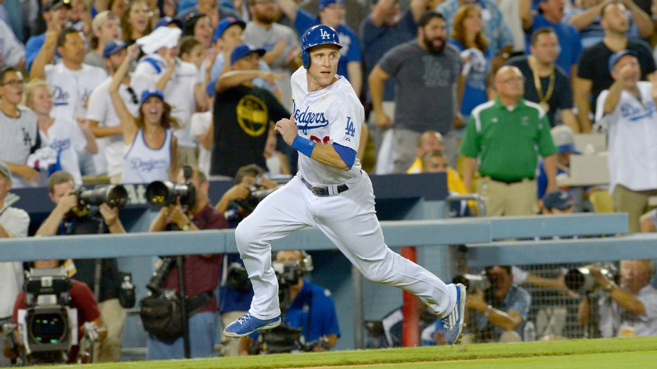 Chase Utley - Los Angeles Dodgers Second Baseman - ESPN