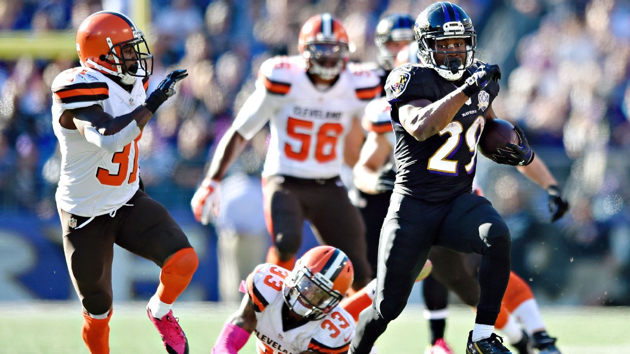 Justin Forsett, Ravens run down the Steelers - ESPN - AFC North- ESPN