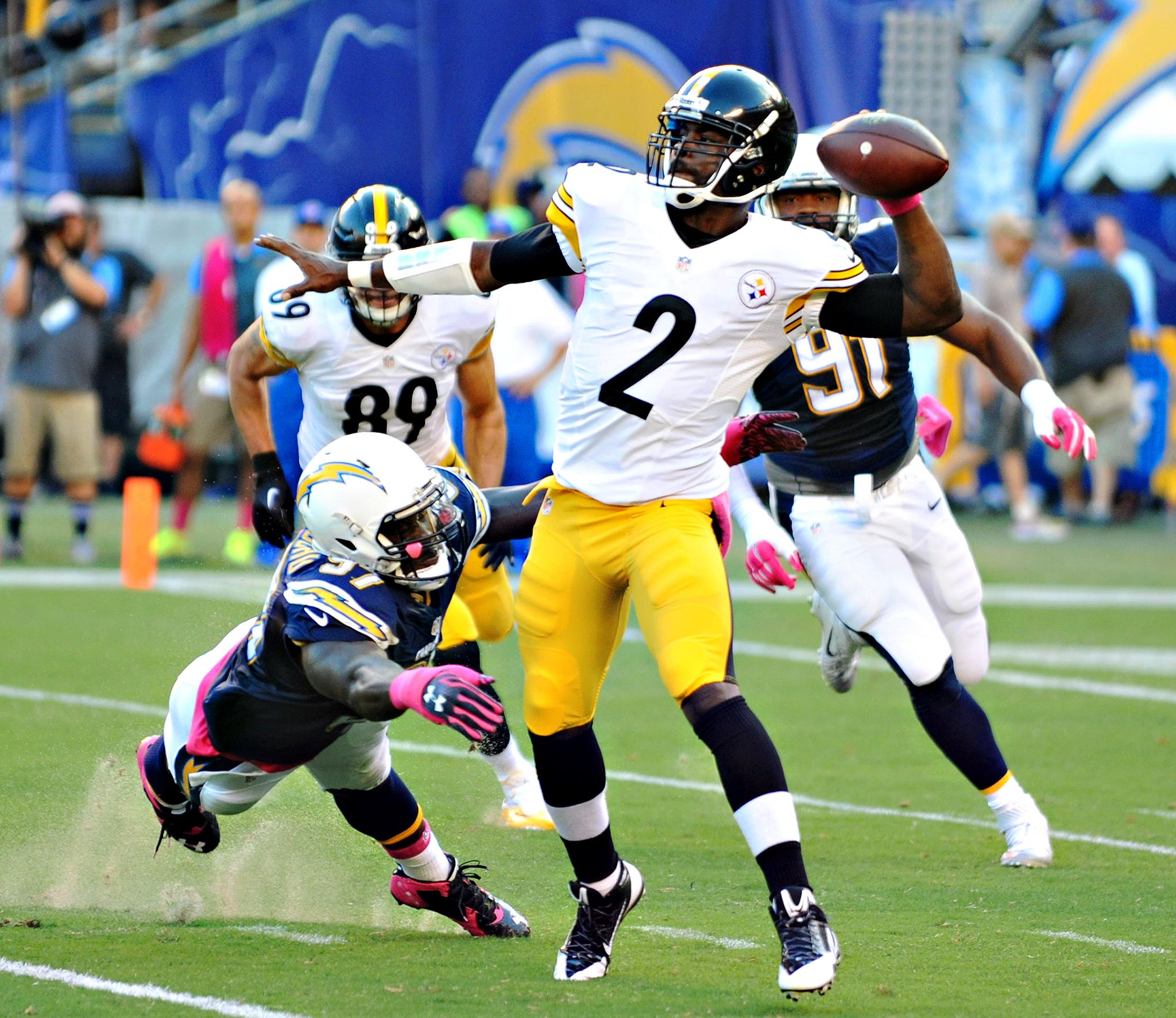 Michael Vick Photos Steelers vs. Chargers ESPN