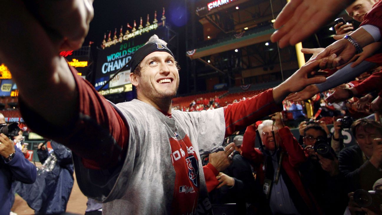 David Freese, 2011 World Series MVP with Cardinals, retires after 11 seasons - ABC30 Fresno