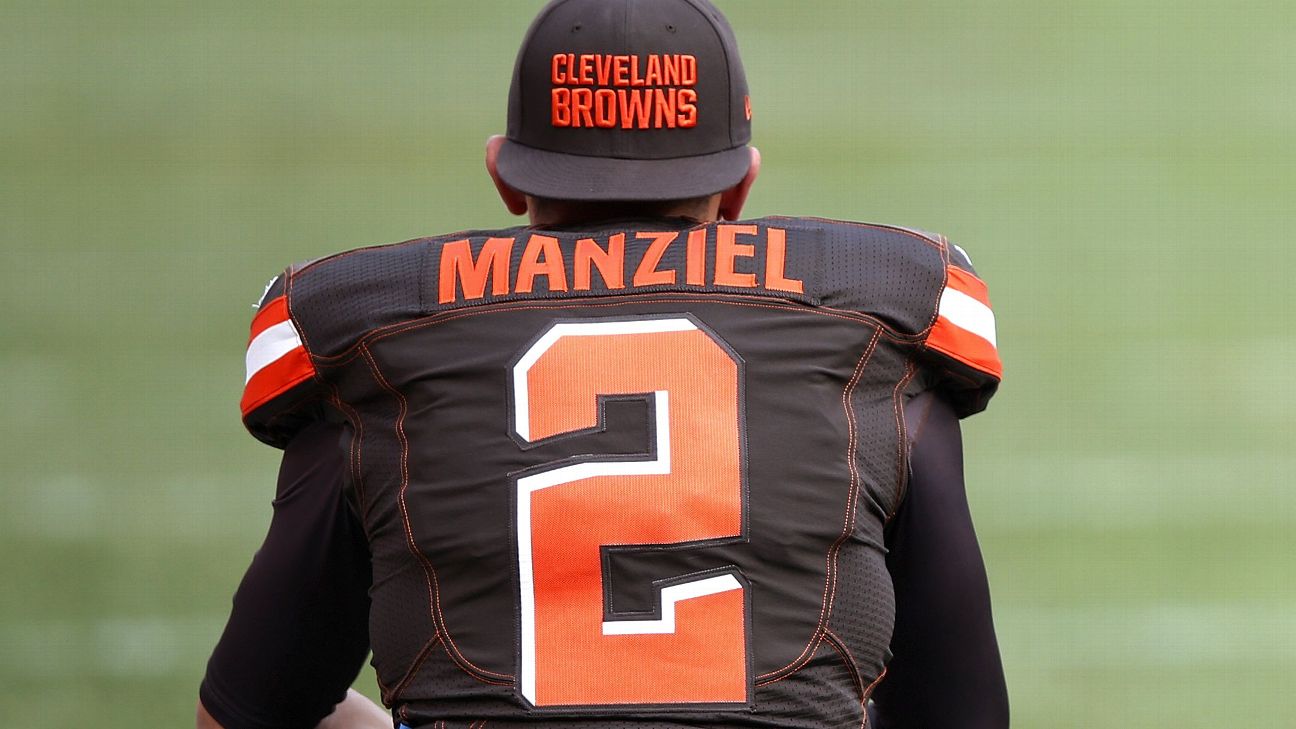 Browns release QB Johnny Manziel after 2 troubling seasons