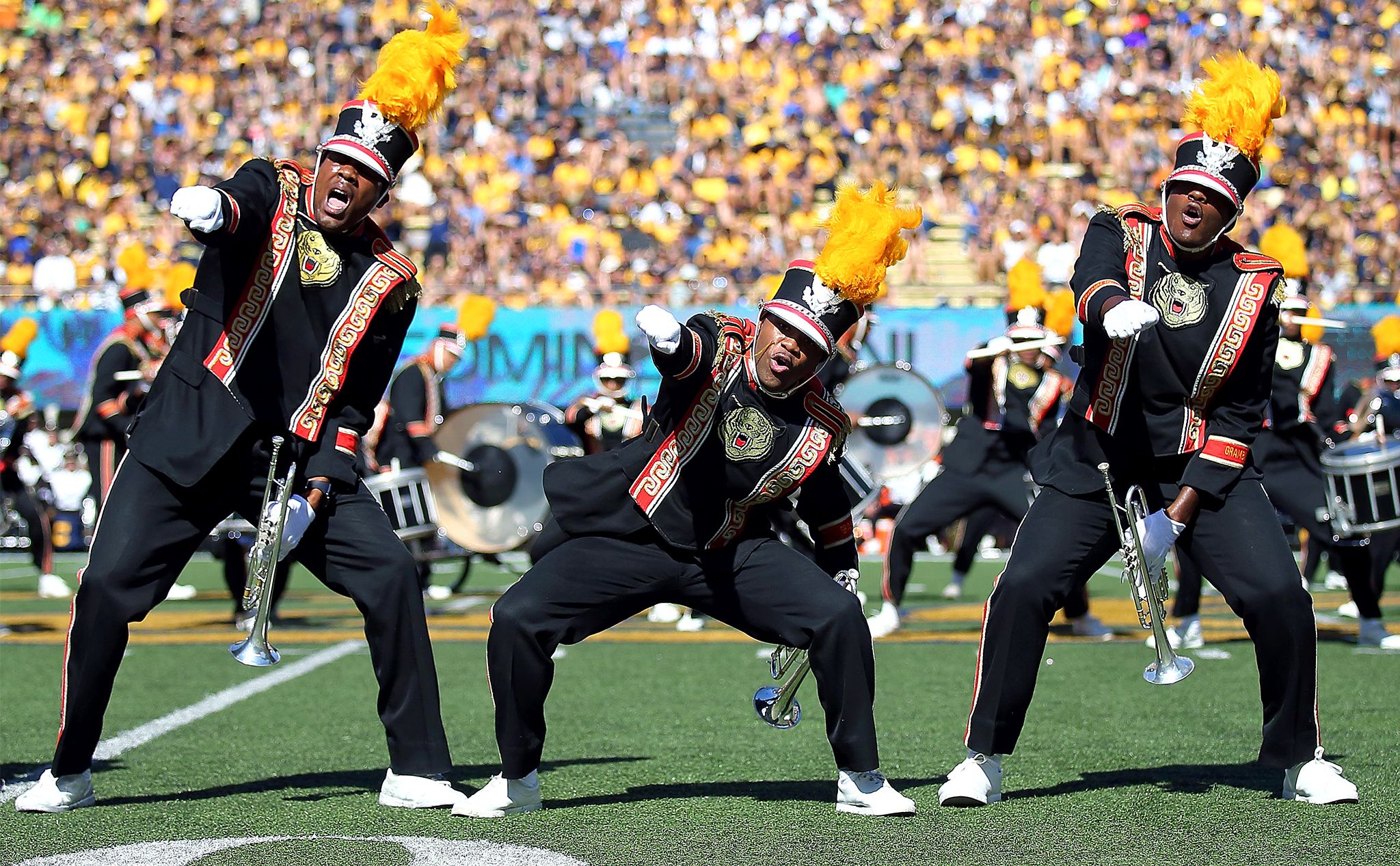 Football bands. Grambling State University.