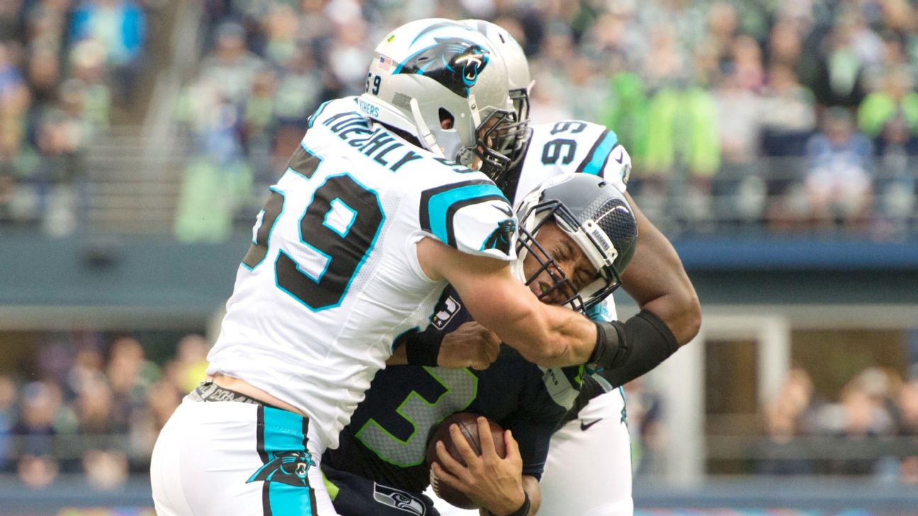 The brilliant Luke Kuechly gave us a searing image of brain trauma, Concussion in sport