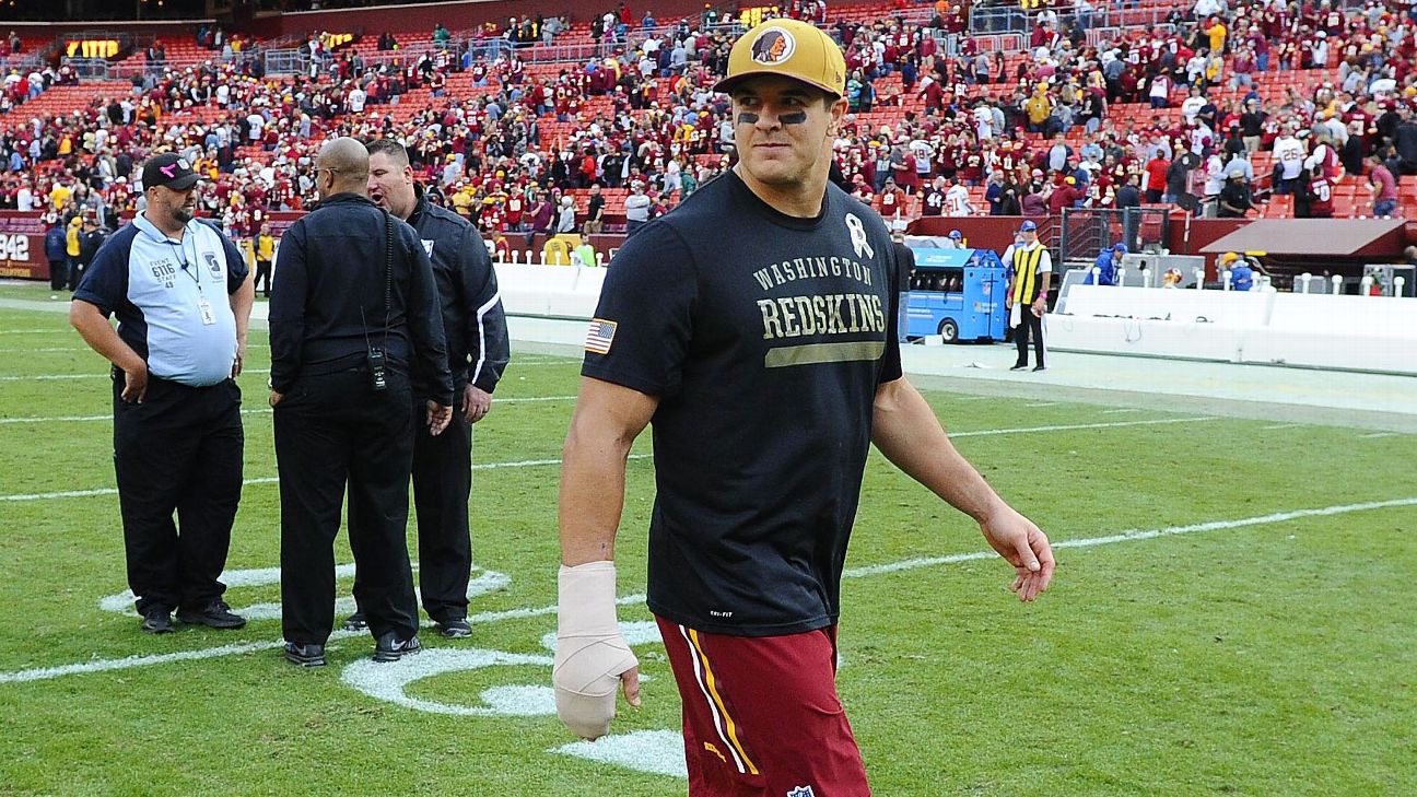 Redskins' Ryan Kerrigan leaves game with fractured hand