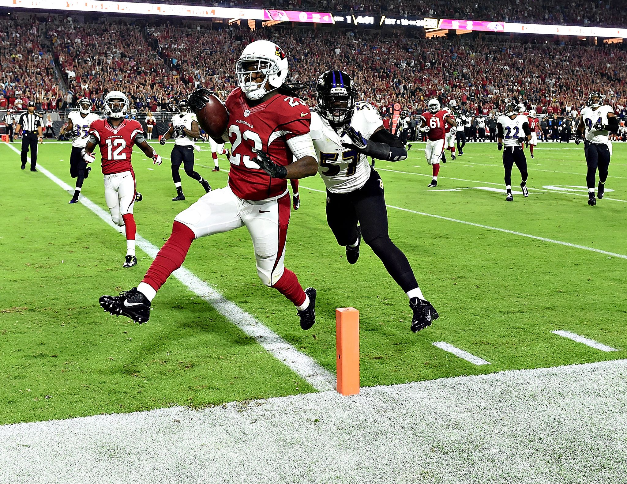 Chris Johnson - Photos: Ravens vs. Cardinals - ESPN