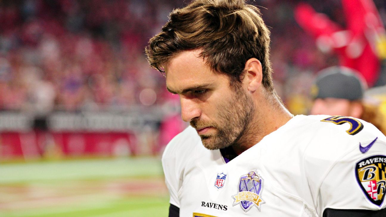 Ravens' Joe Flacco carrying frustration everywhere with him these days -  ESPN - AFC North- ESPN