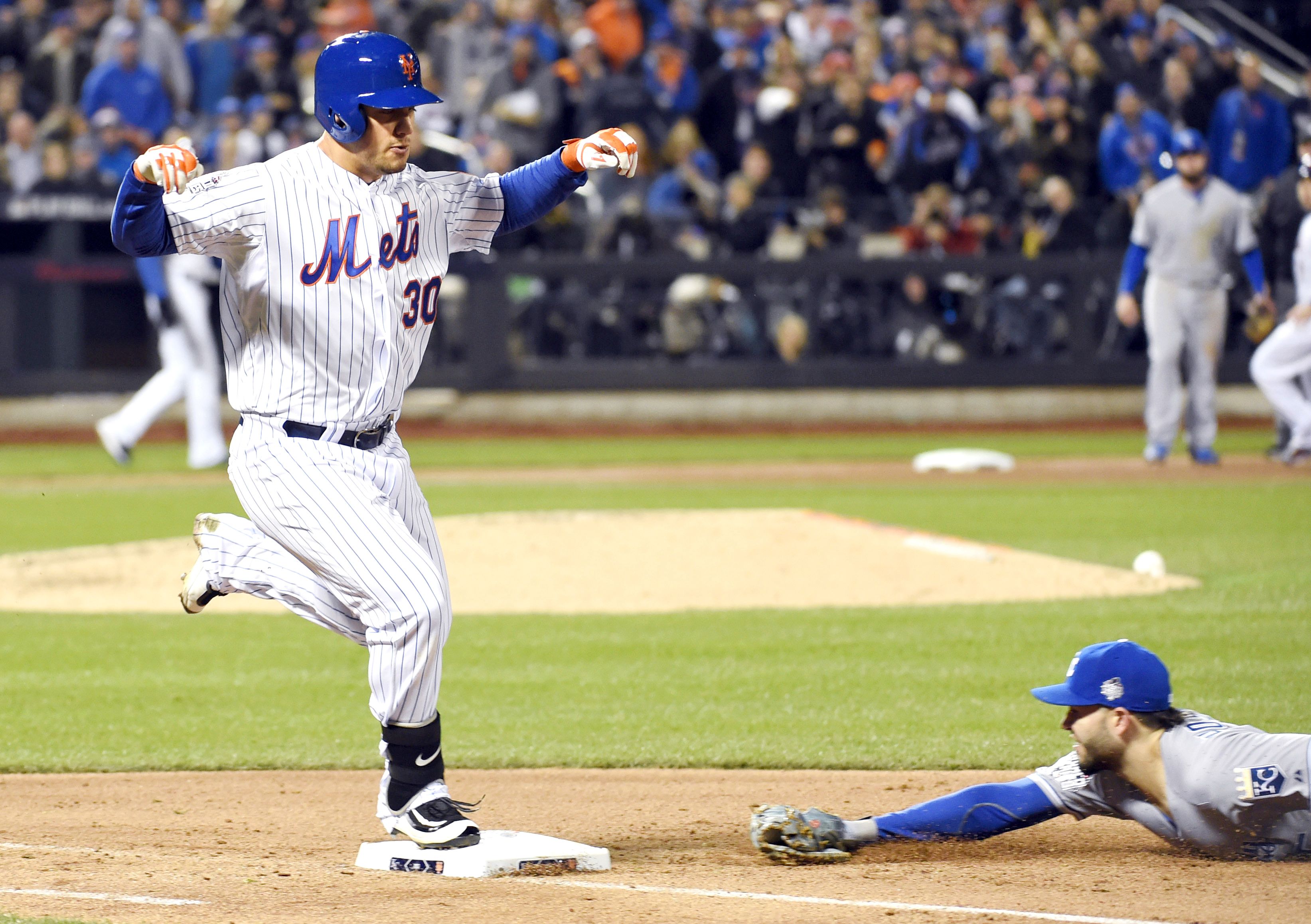 Michael Conforto Photos World Series Game 3 ESPN