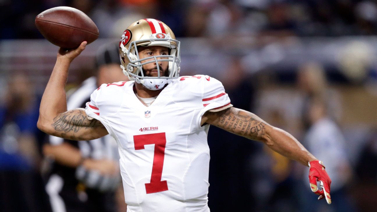 With so much bad quarterback play in Week 1, why doesn't Colin Kaepernick  have a job? – New York Daily News