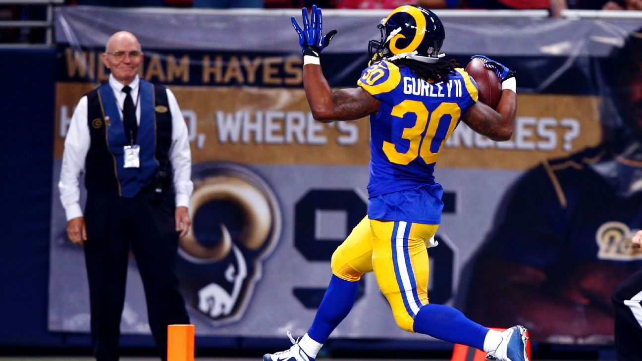 NFL's 27th Best Selling Jersey Belongs to Todd Gurley - Turf Show Times