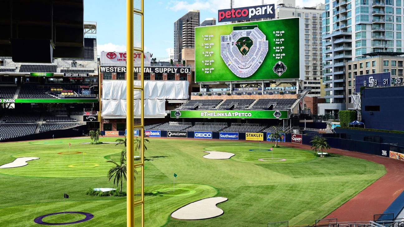 Golf at the ballpark: The Links at Petco Park returns