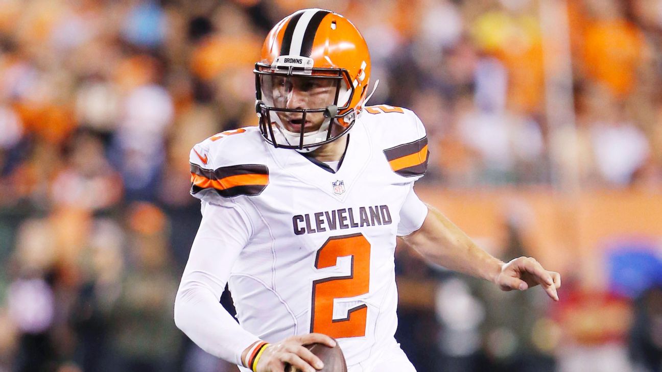 Johnny Manziel named Browns' starting QB