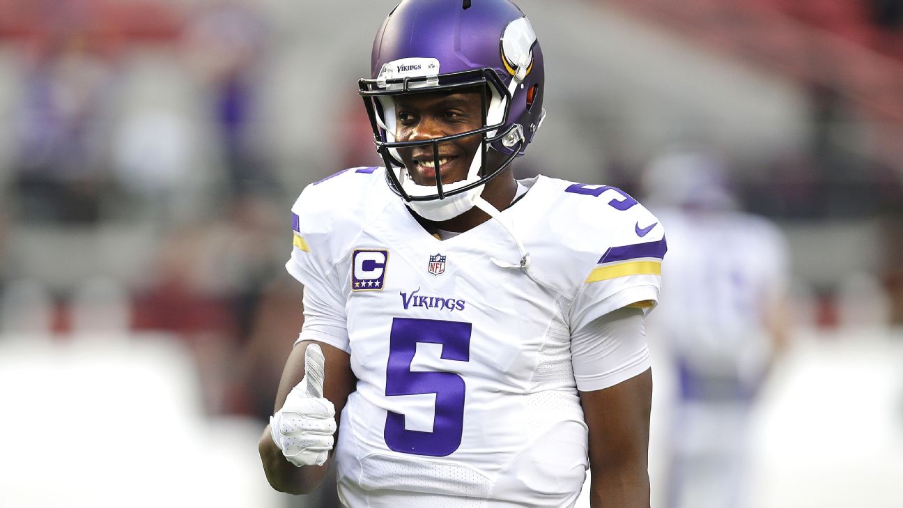 Teddy Bridgewater of Minnesota Vikings still uncertain for game against  Green Bay Packers - ESPN