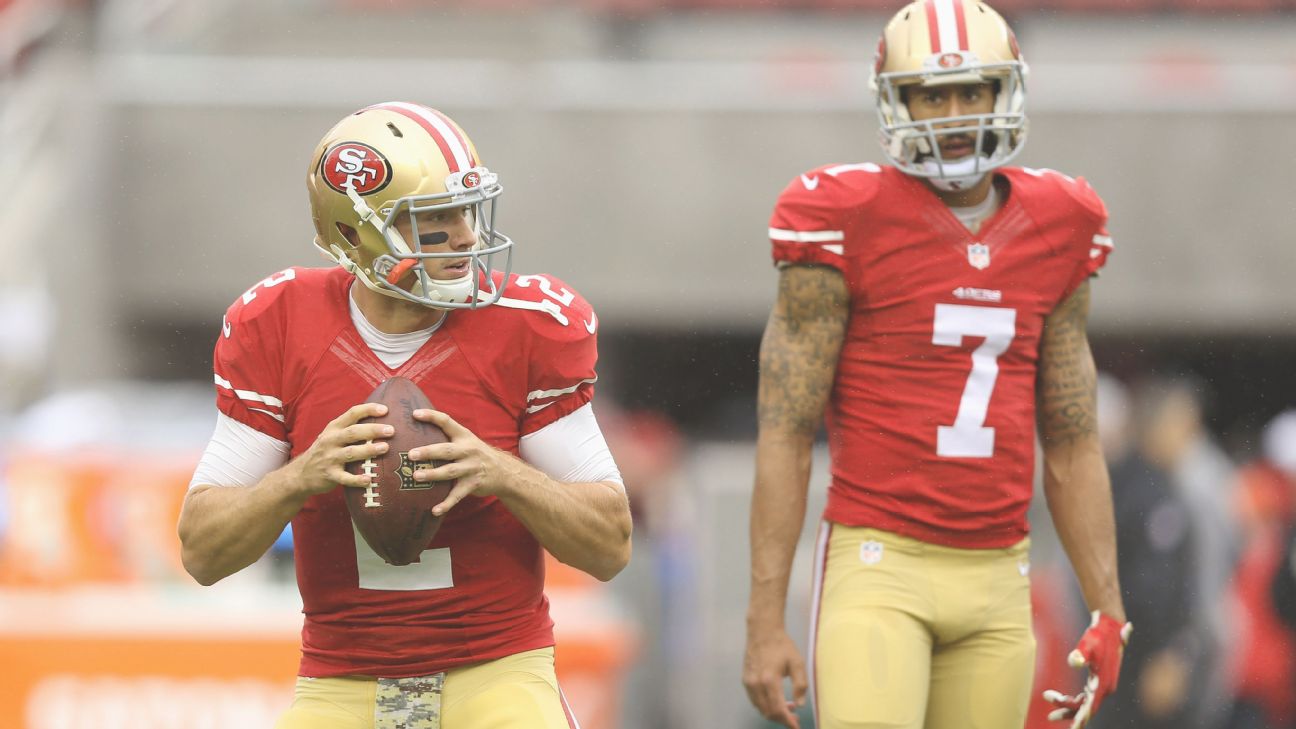 With Blaine Gabbert at QB, 49ers not expected to win another game