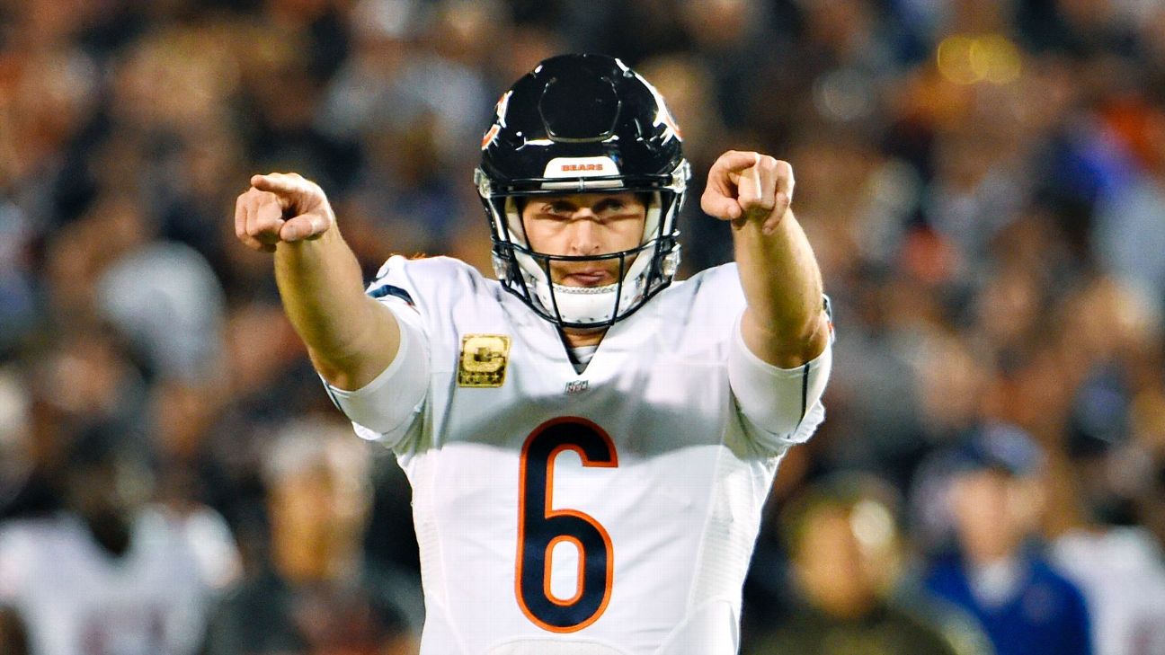Bears jersey sales rise -- even Jay Cutler's