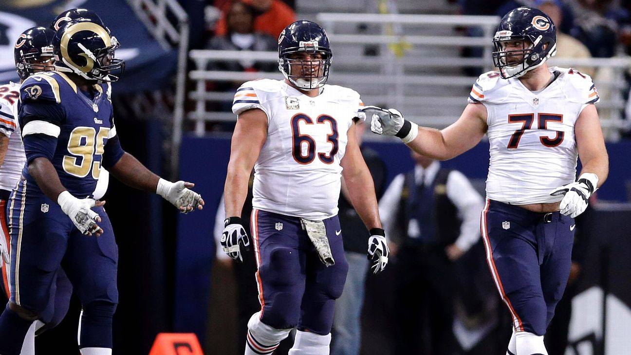 Bears lineman Kyle Long - Los Angeles Times