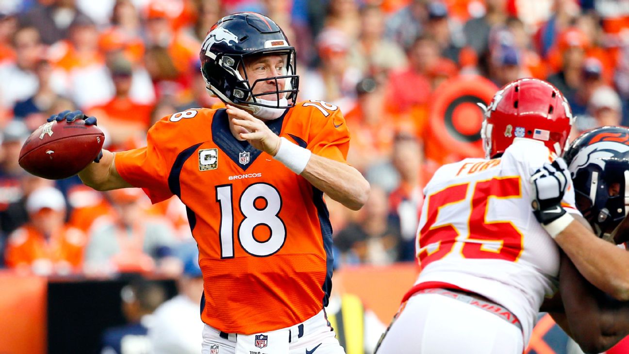 Peyton Manning ties Brett Favre's win record as Broncos beat Packers, Denver Broncos