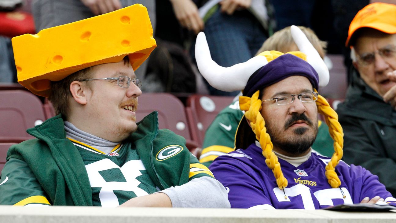 Vikings-Packers rivalry runs a little hotter in Minnesota - ESPN