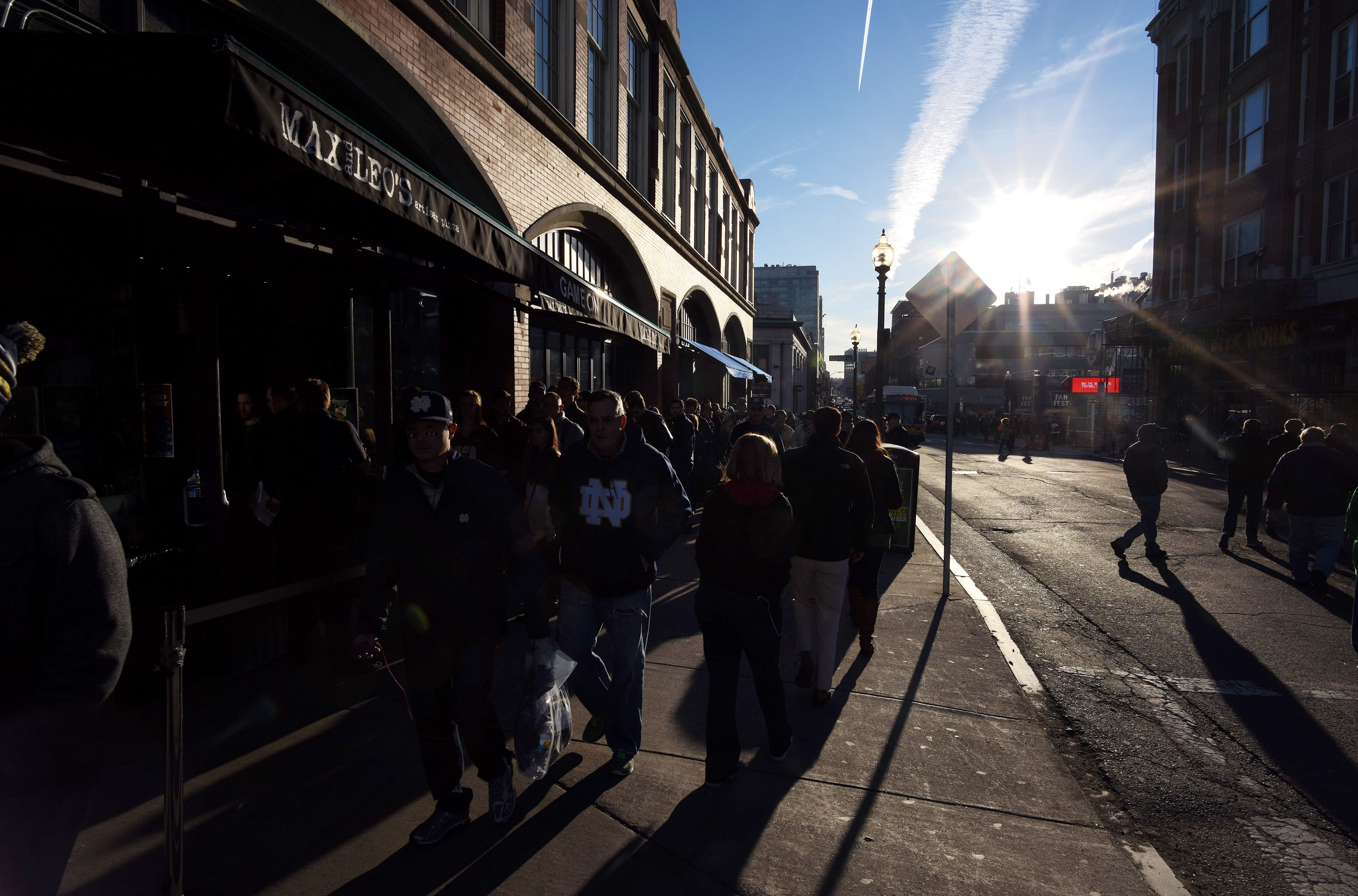 Sunset On Brookline - Photos: Boston College Vs. Notre Dame - ESPN