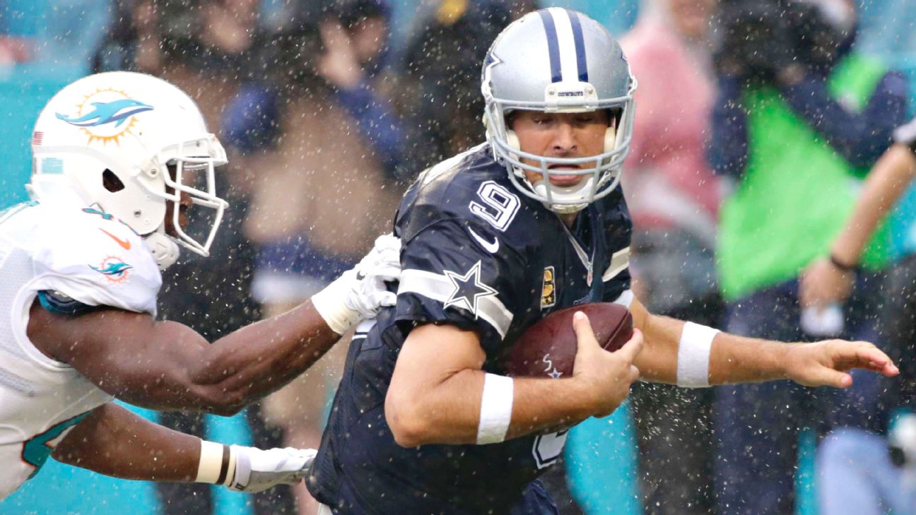 Romo returns to help Dallas beat Miami 24-14