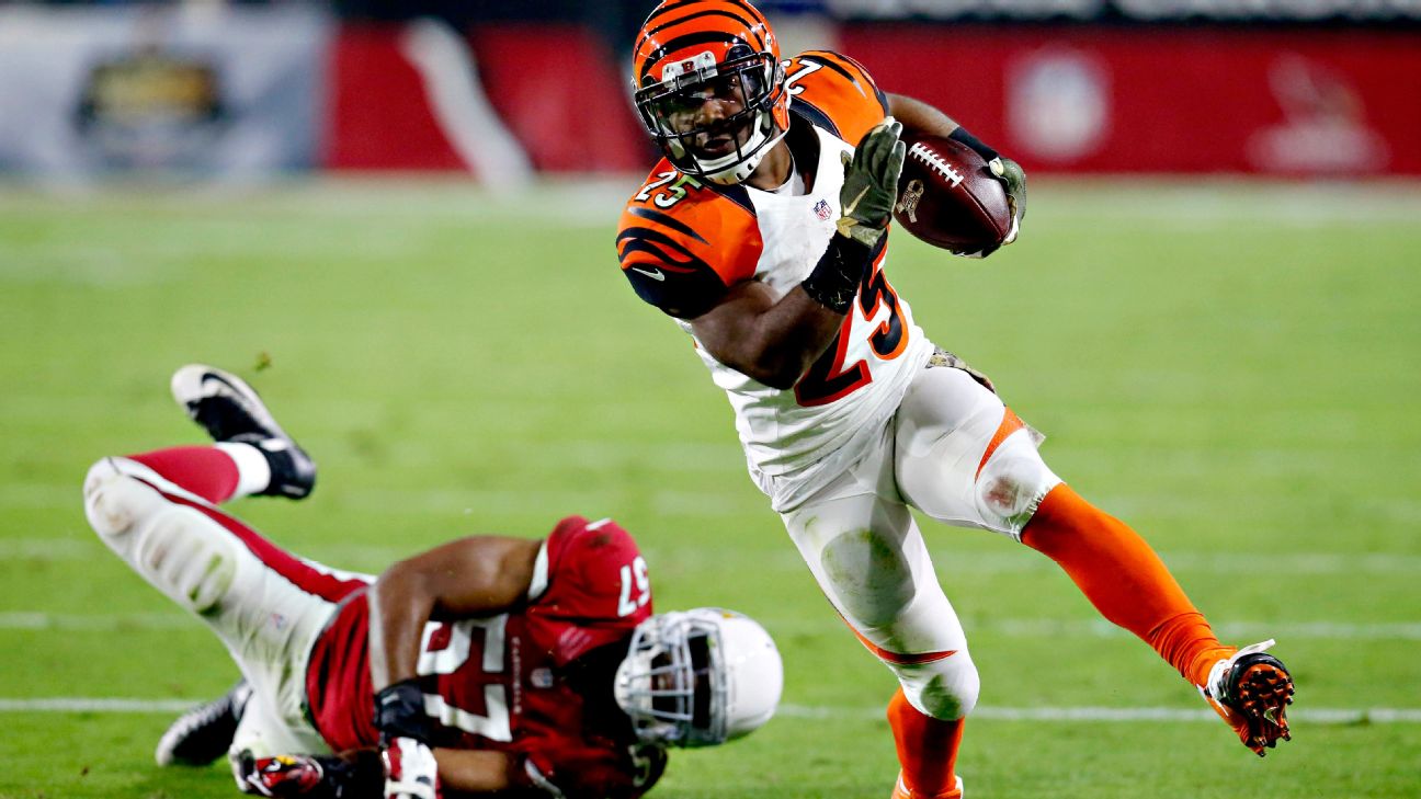 Bengals RB Giovani Bernard signs two-year extension