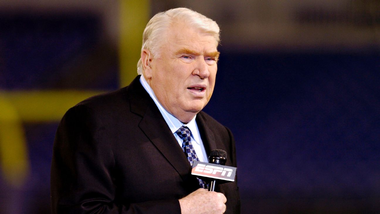 John Madden, Hall of Fame coach and broadcaster, dies at 85