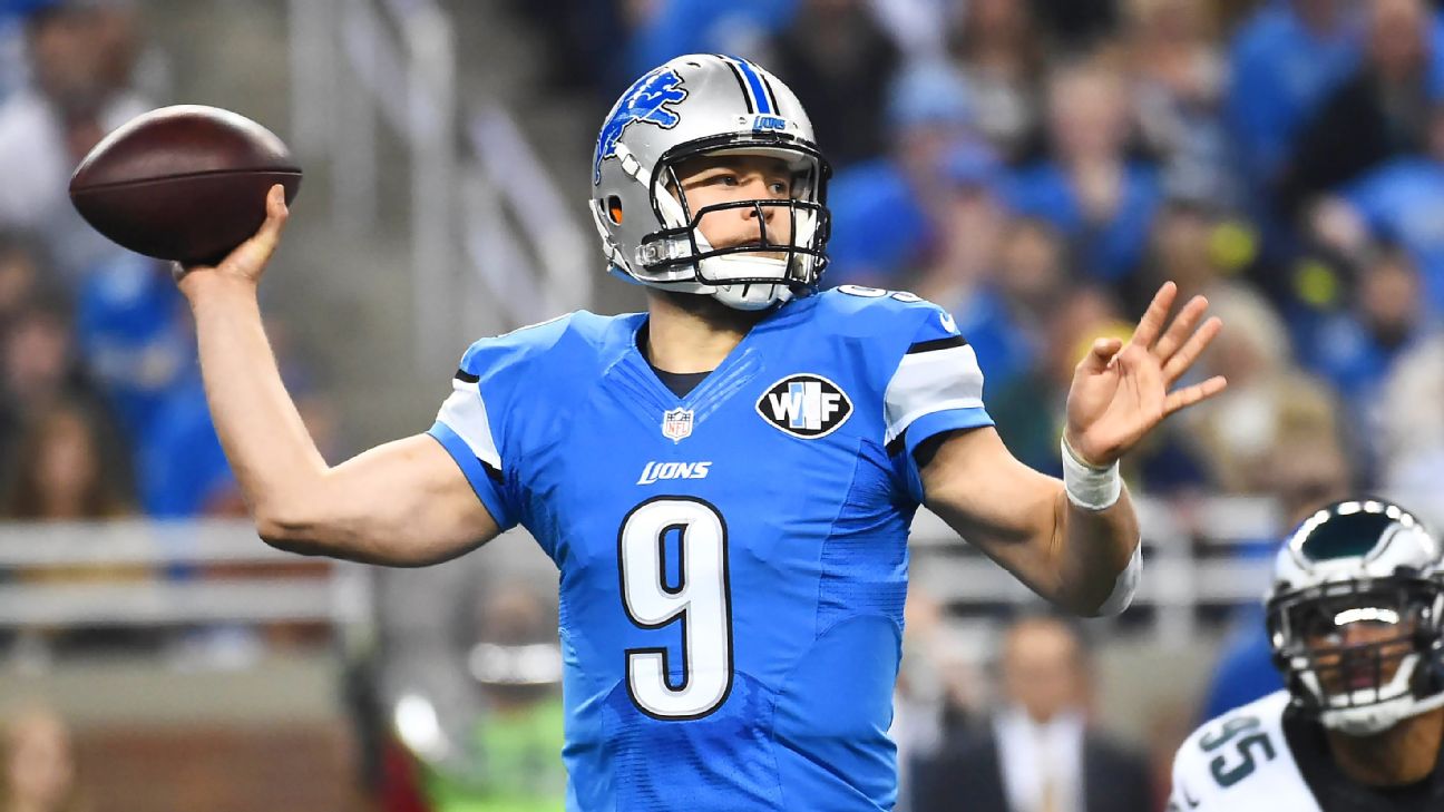 Lions' Matthew Stafford joins exclusive Thanksgiving Day club with start  against Texans