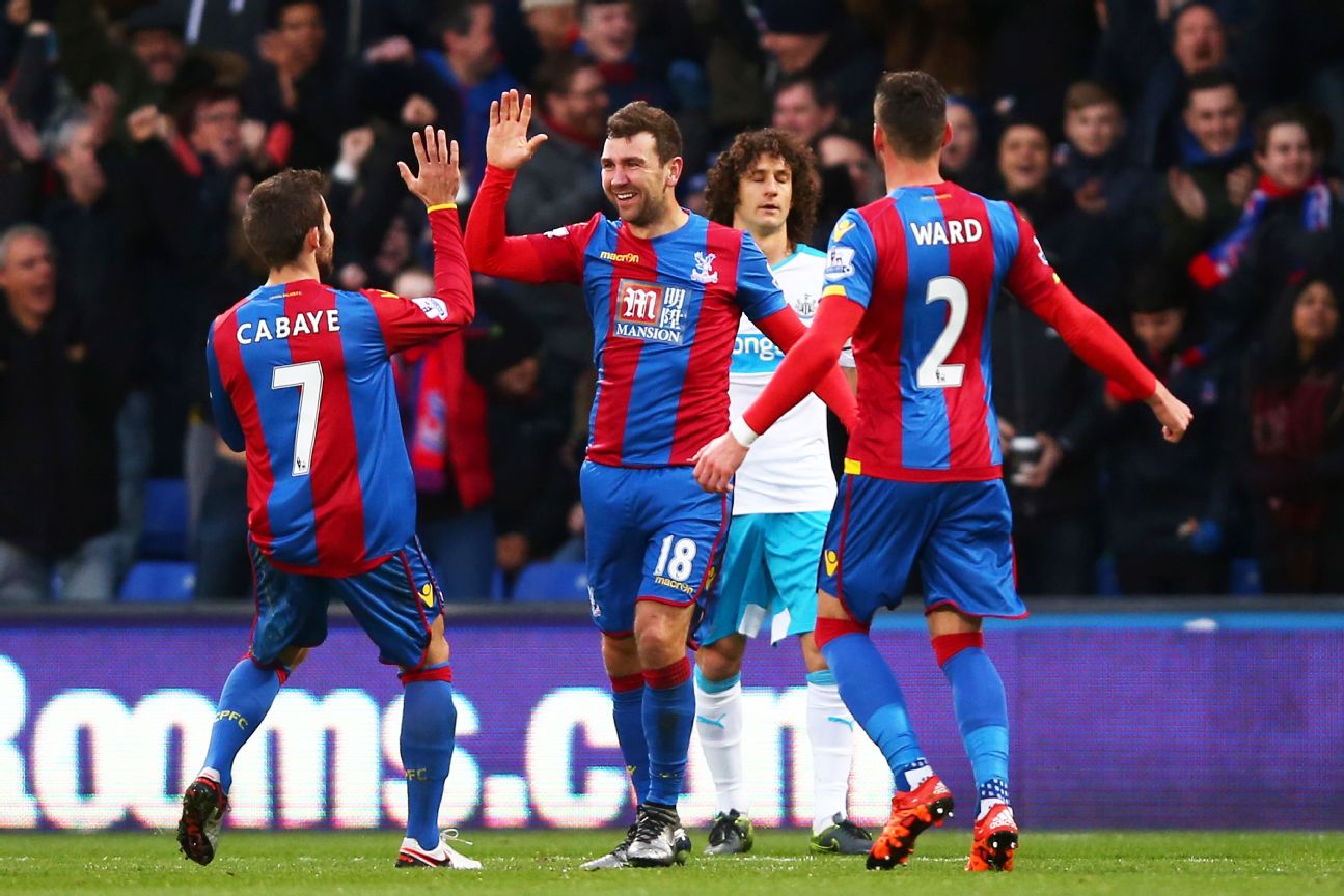 Crystal Palace Home Football Shirt 2015-2016 Soccer Jersey Macron