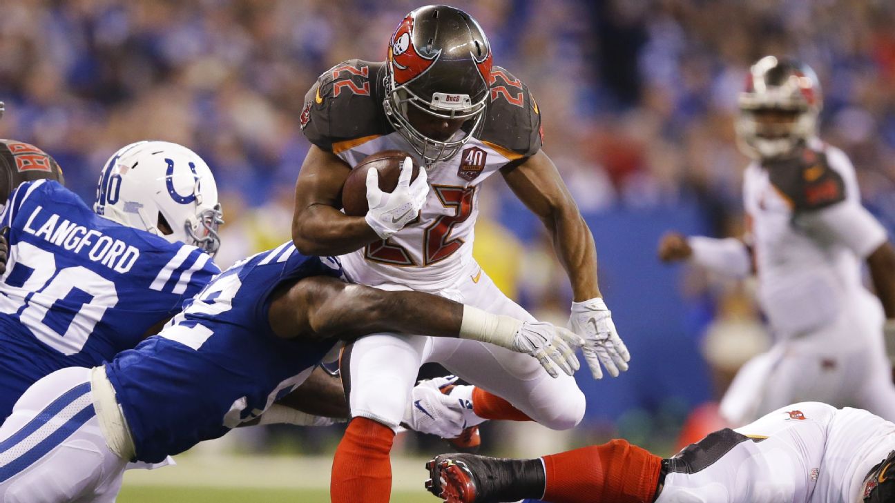 Lovie Smith calls Doug Martin the lead running back in Tampa Bay