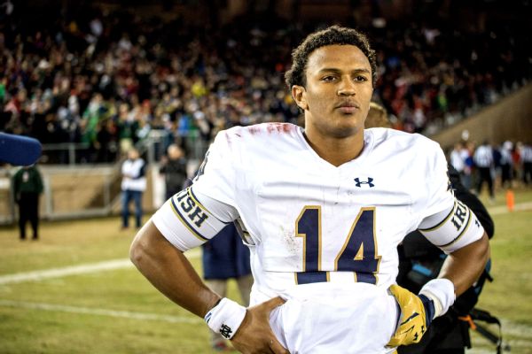 DeShone Kizer declares for NFL Draft - NBC Sports