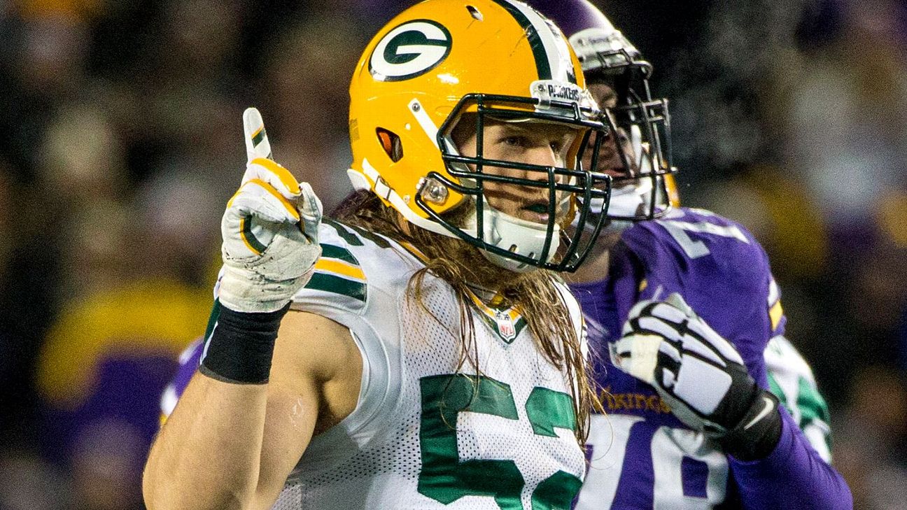 Clay Matthews reacts hilariously, as Packers give first-round pick