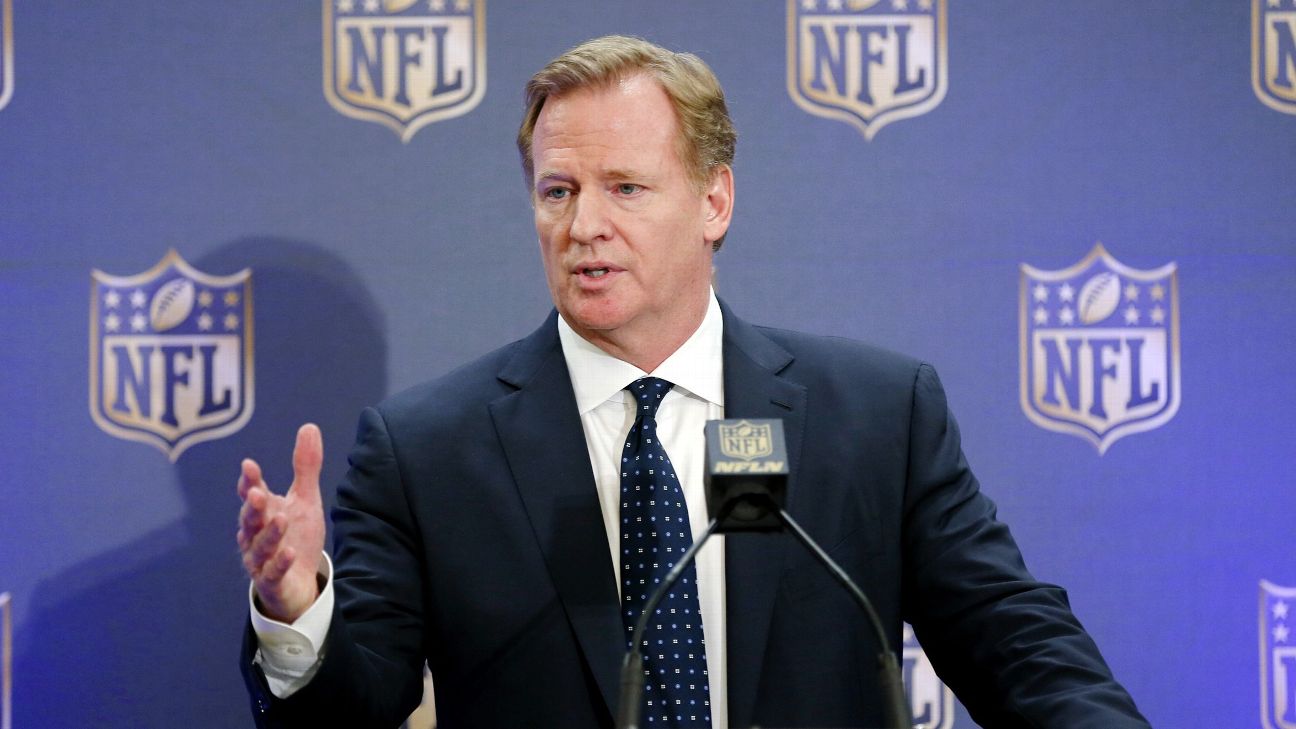 NFL commissioner Roger Goodell says league will look to improve rule  defining what a catch is - ESPN