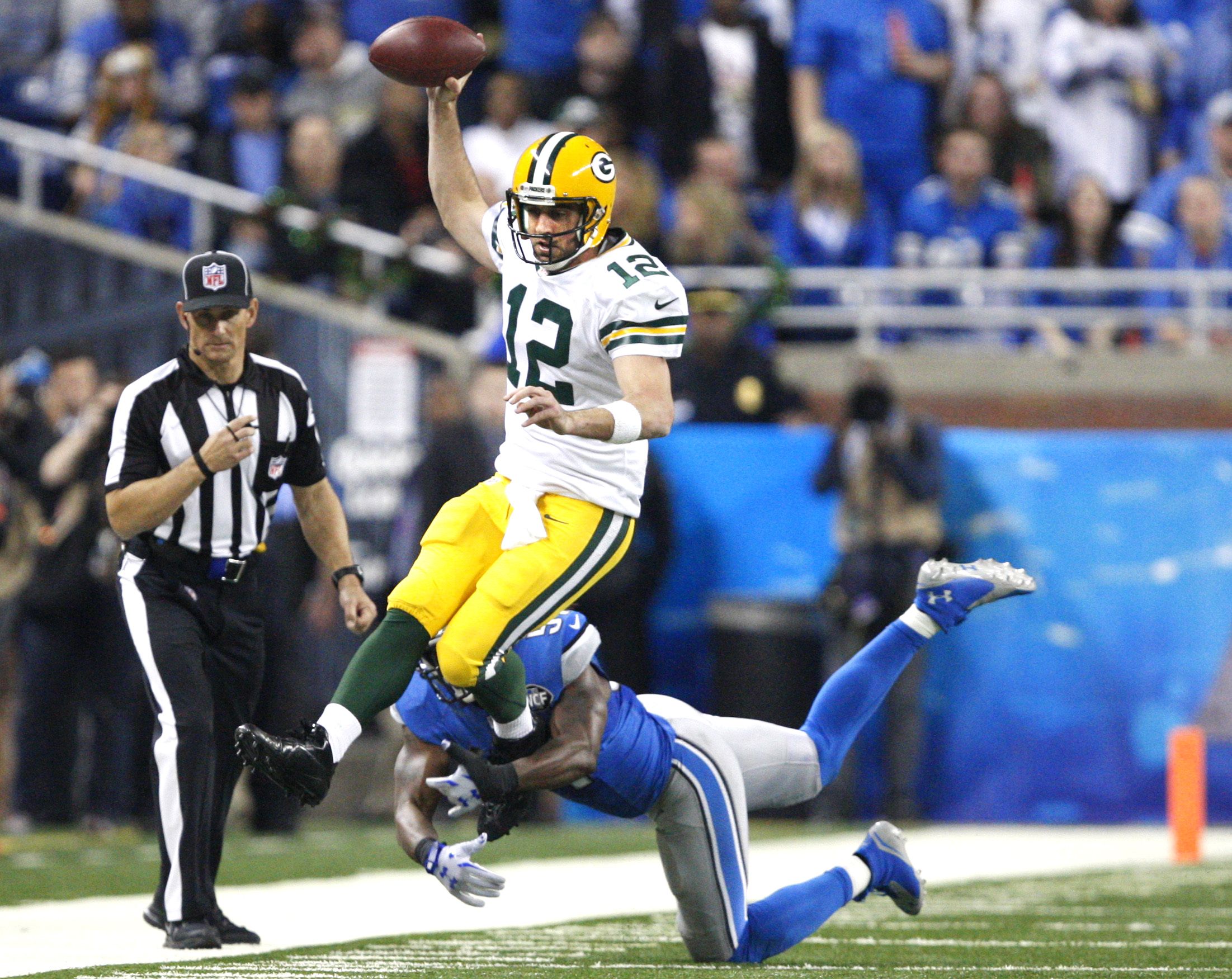 Aaron Rodgers Photos Packers Vs Lions Espn