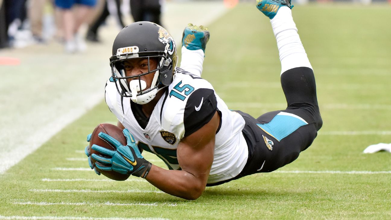 Jacksonville Jaguars' Allen Robinson in, Detroit Lions' Calvin Johnson out  of Pro Bowl 