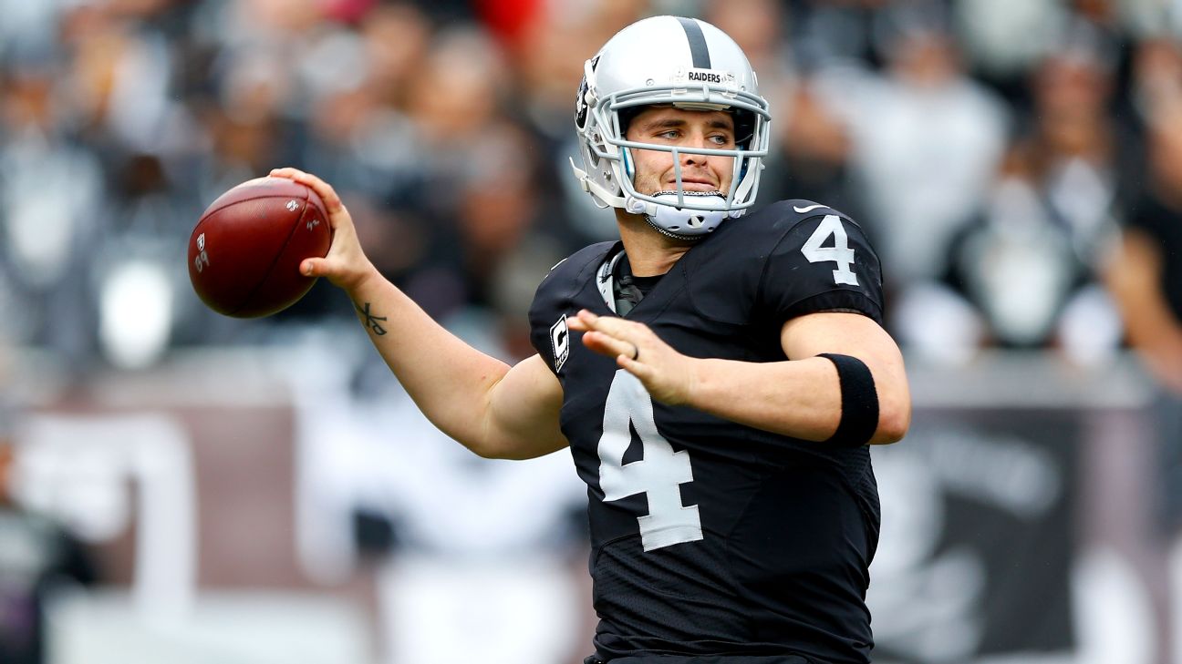 Derek Carr has sights set on breaking Dan Marino's record