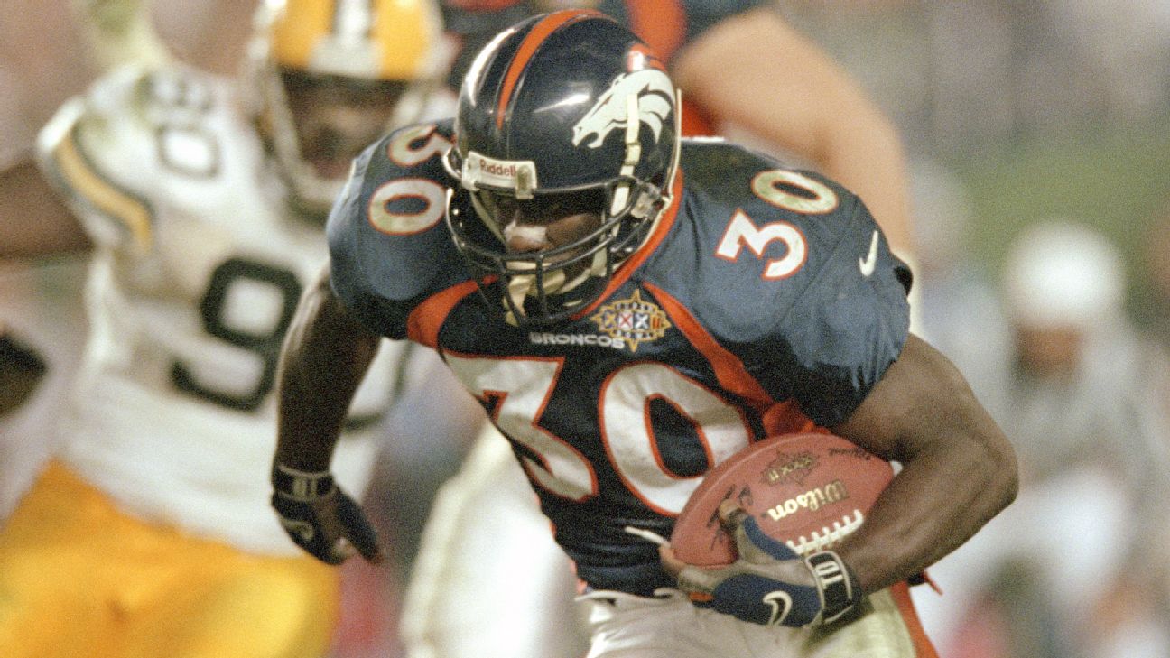 Denver Broncos: Terrell Davis 5, Super Bowl XXXIII